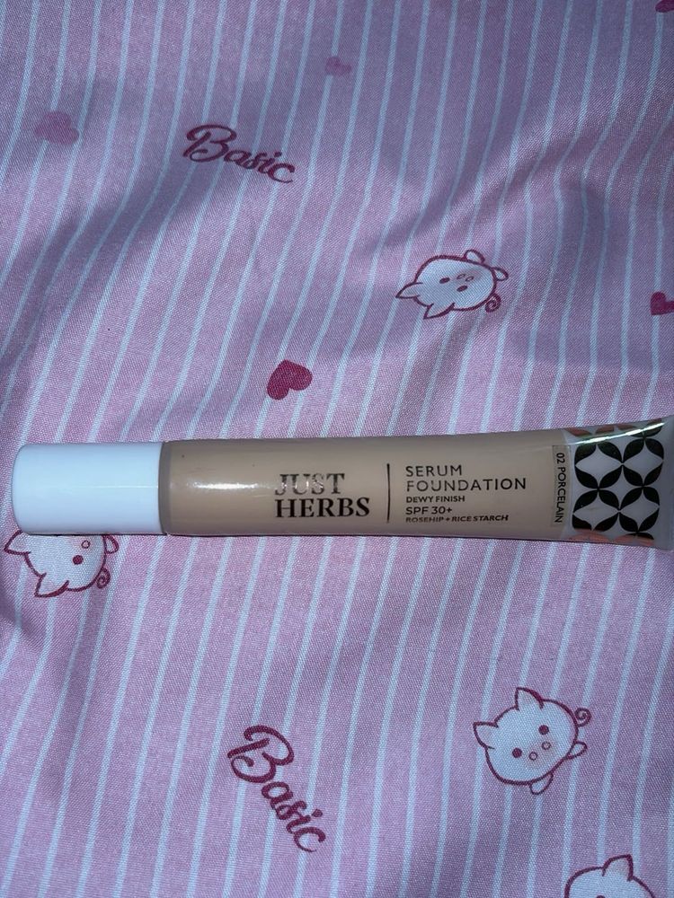 Just Herbs Serum Foundation 💕