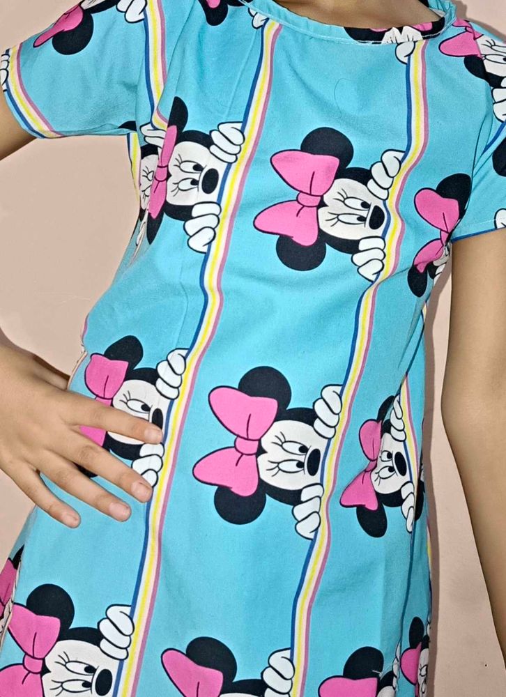 Mickey Mouse Dress For Little Princess!!