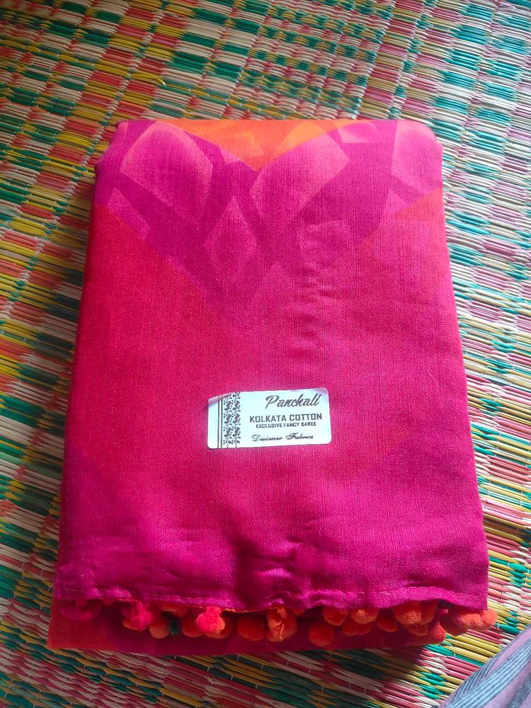 Elegant Pink Saree