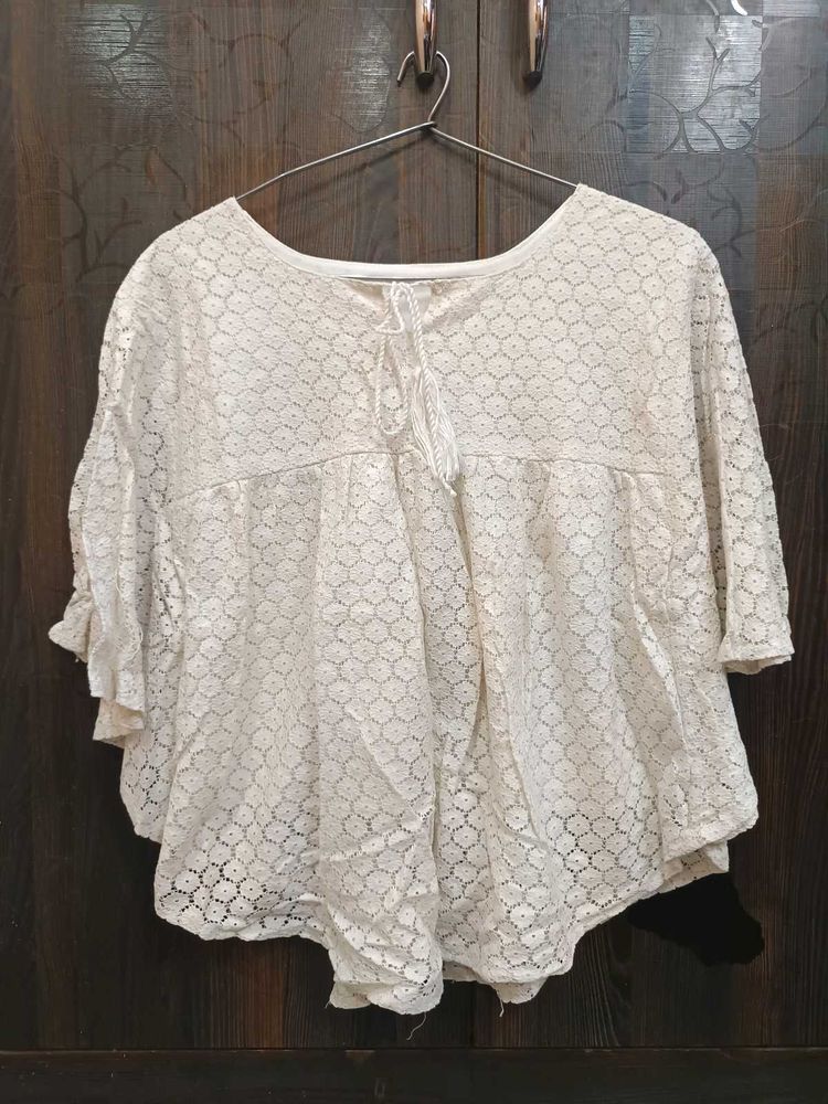 Lace Detail Top