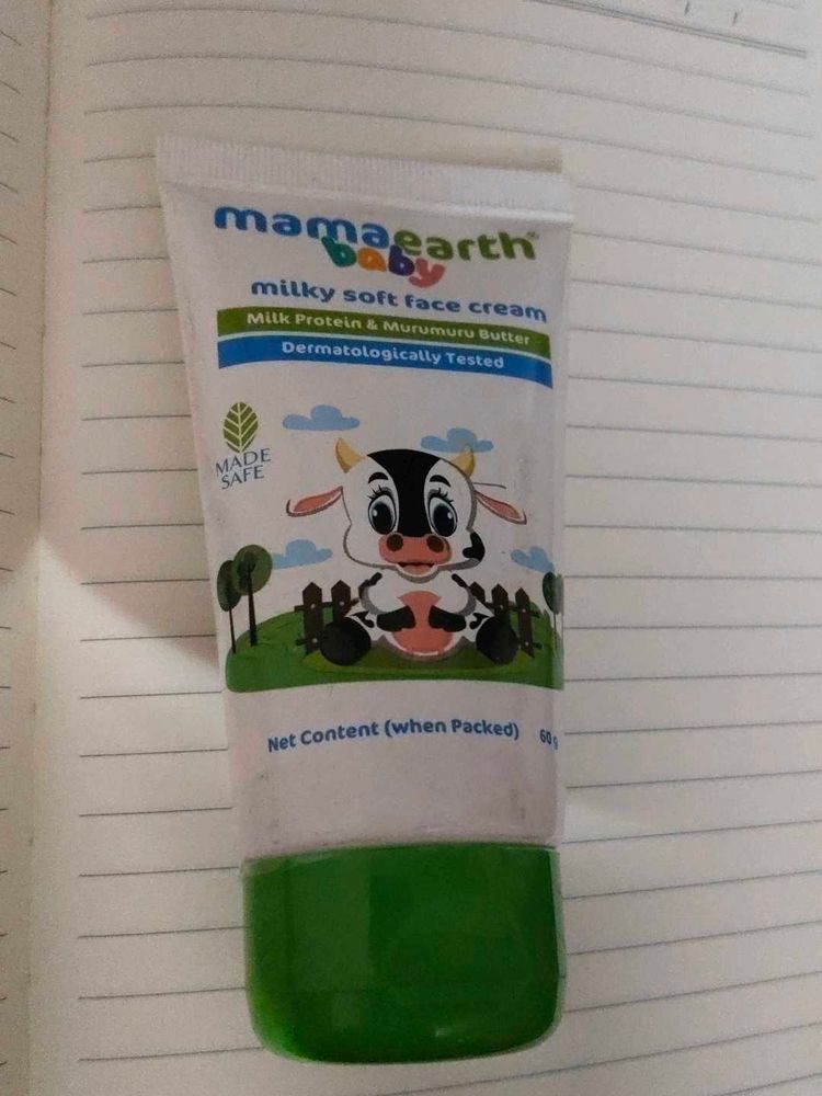 Mama Earth Baby Milky Soft Face Cream