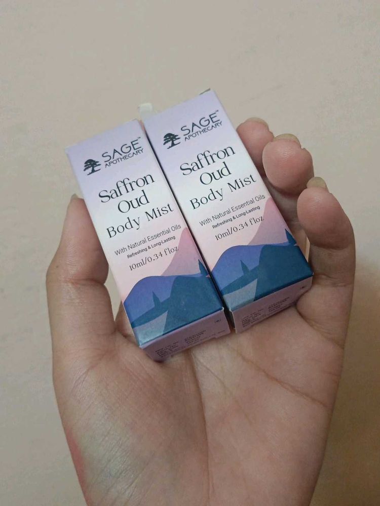 Saffron Oud Body Mist