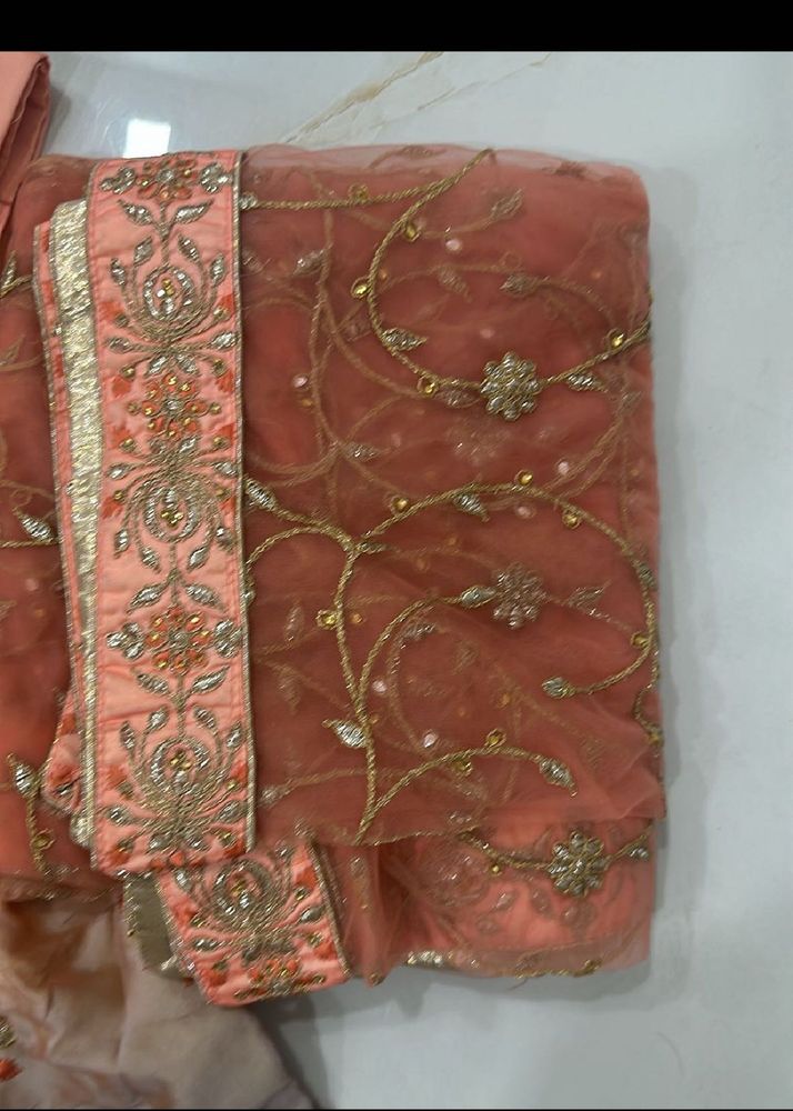 Elegant lehnga choli dupatta