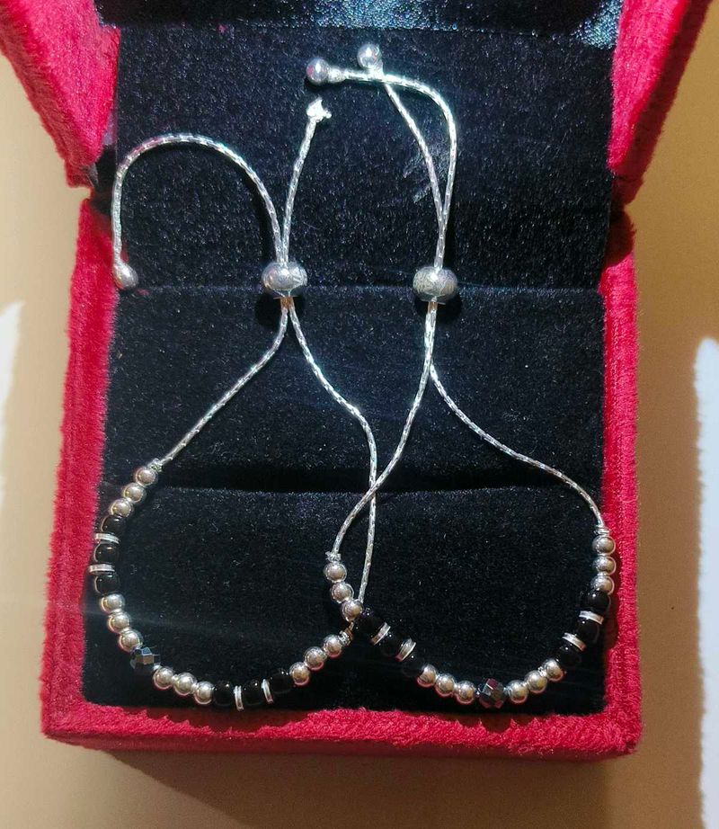 Babies Najariya pure silver with size adjustable
