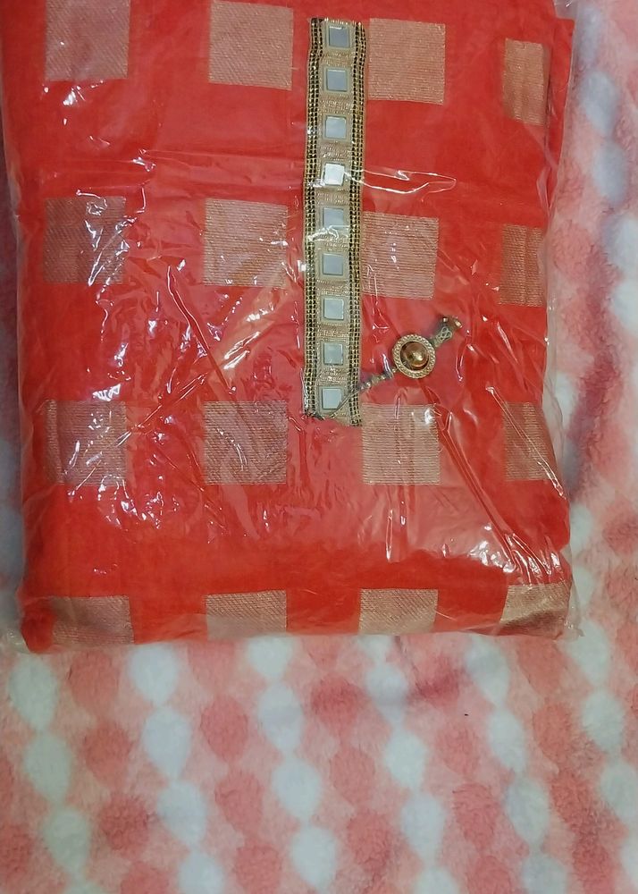 Unsticted Suit,salwar,with Dupatta Fabric Satin