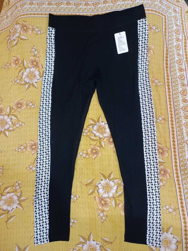 Stylish Black Leggings Xxl