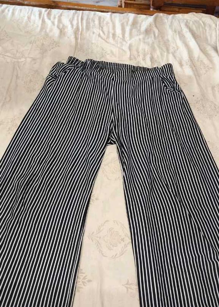 Striped Wide Leg Pants