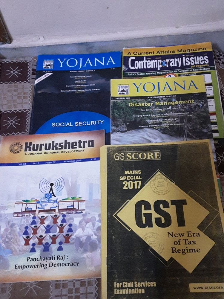 Yozana And Kurukshetra Magazine