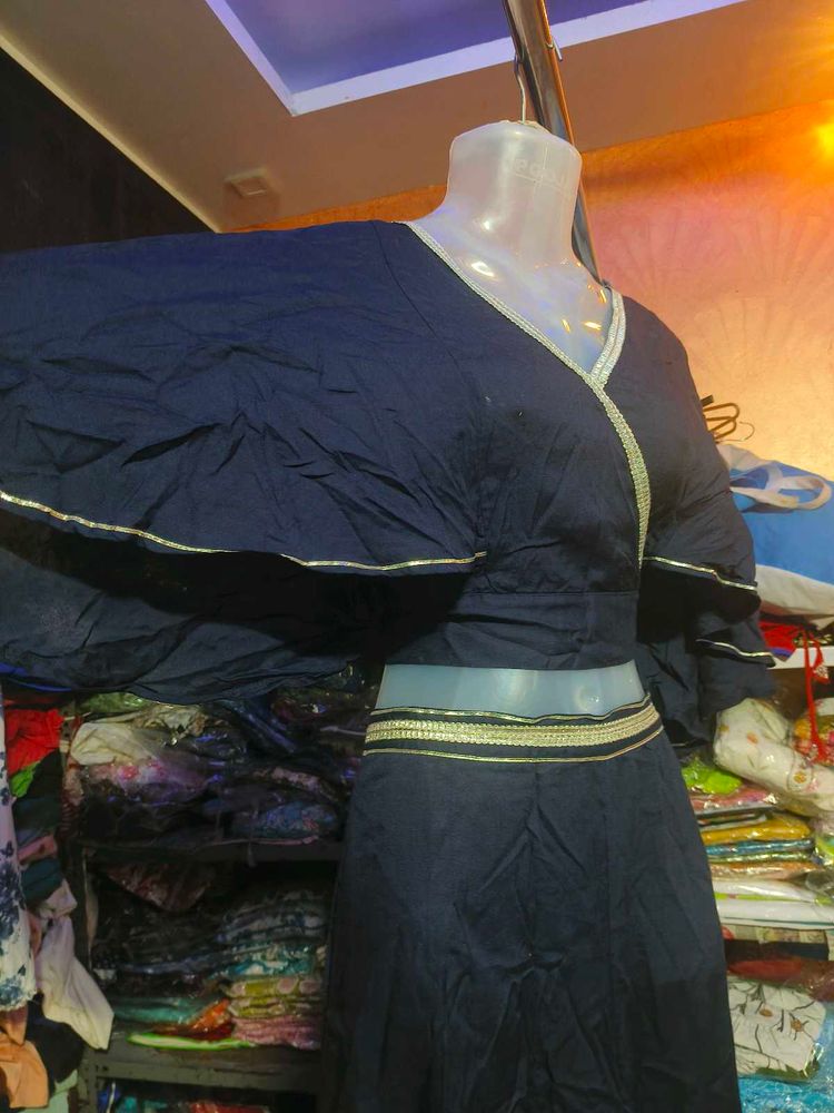 crop top with plazo
