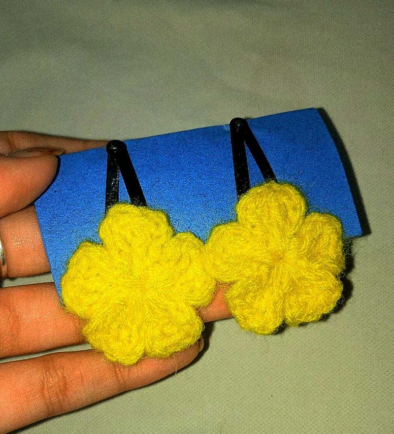 Flower Hair Clips