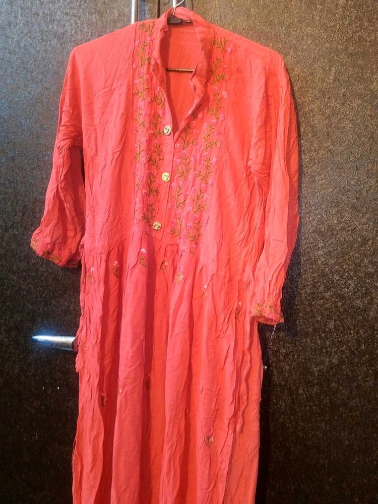 Embroidered Kurta