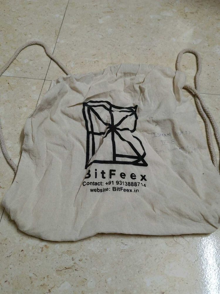 Canvas Drawstring Backpack