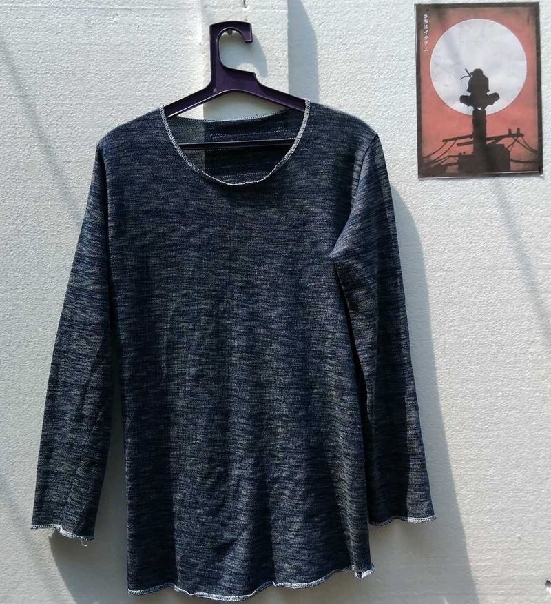 Heathered Long Sleeve Top