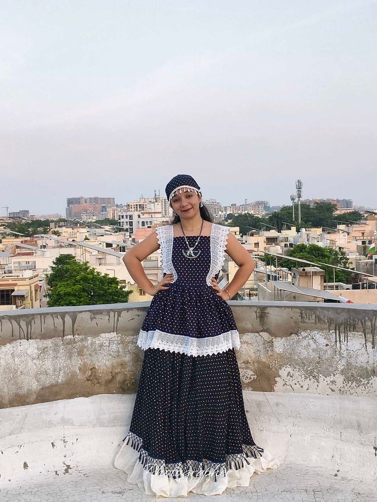Vintage Polka Dot Dress and Skirt