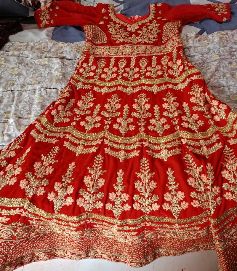 Bridal heavy gown 😘❤️