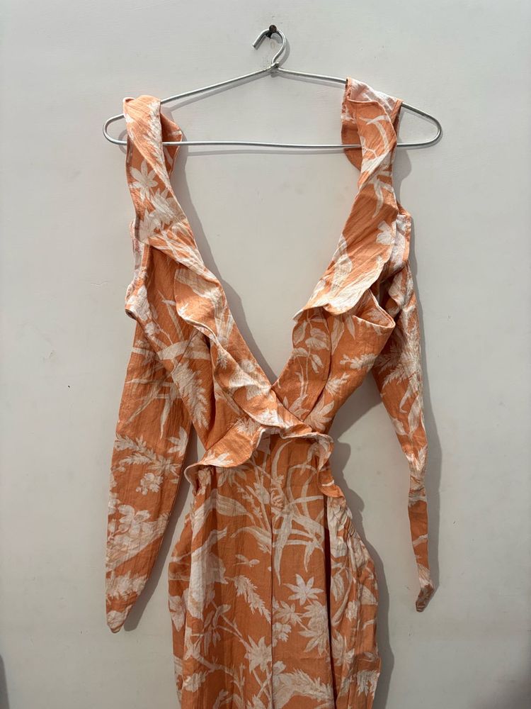 Floral Print Jumpsuit