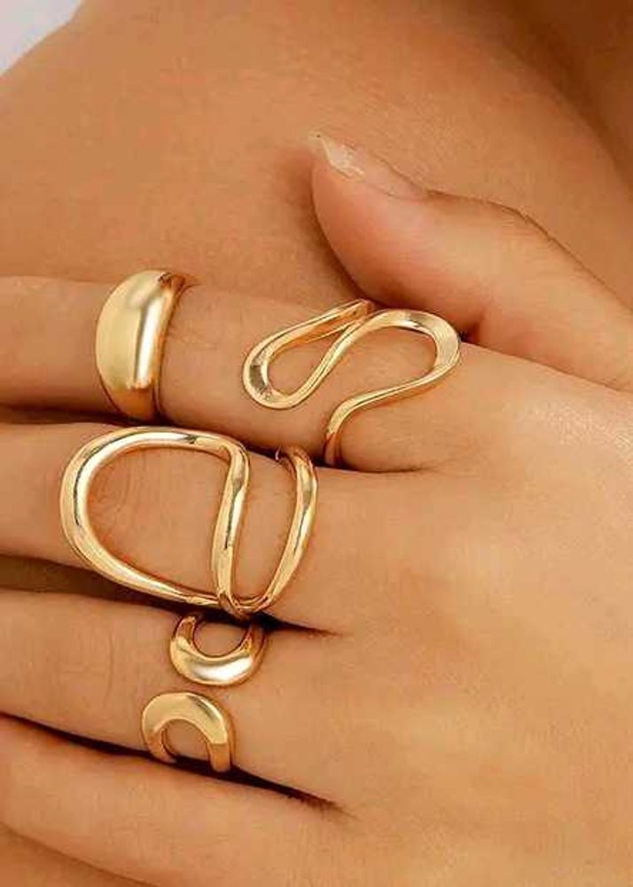 Gold Statement Rings