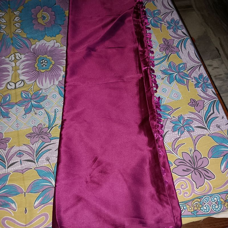 Satin Saree