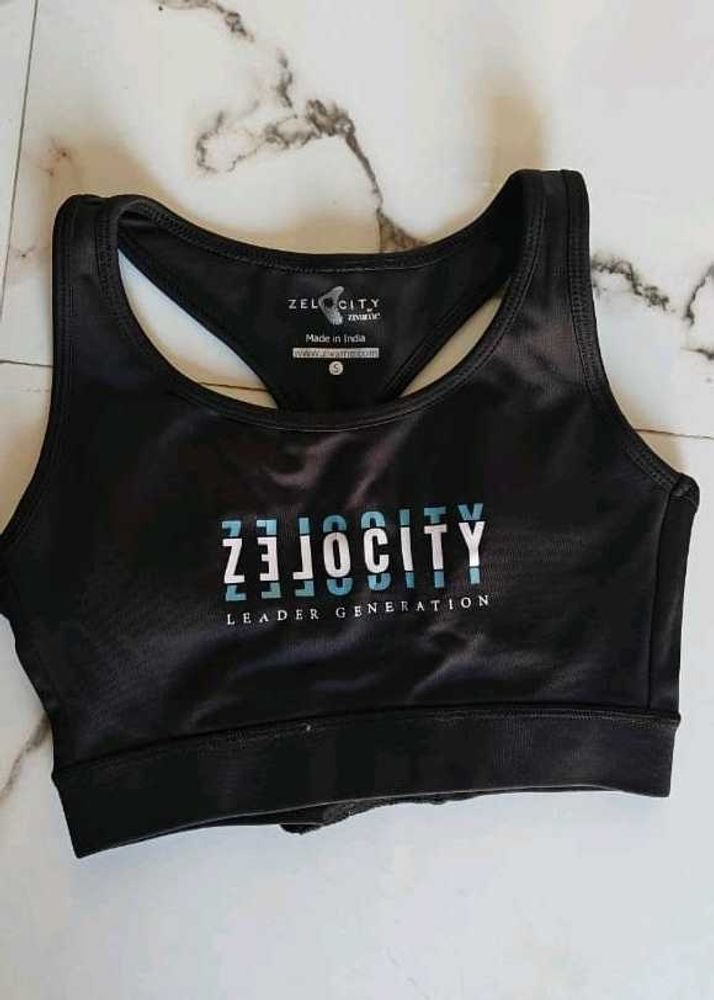 Zivame Black Zelocity Sports Bra