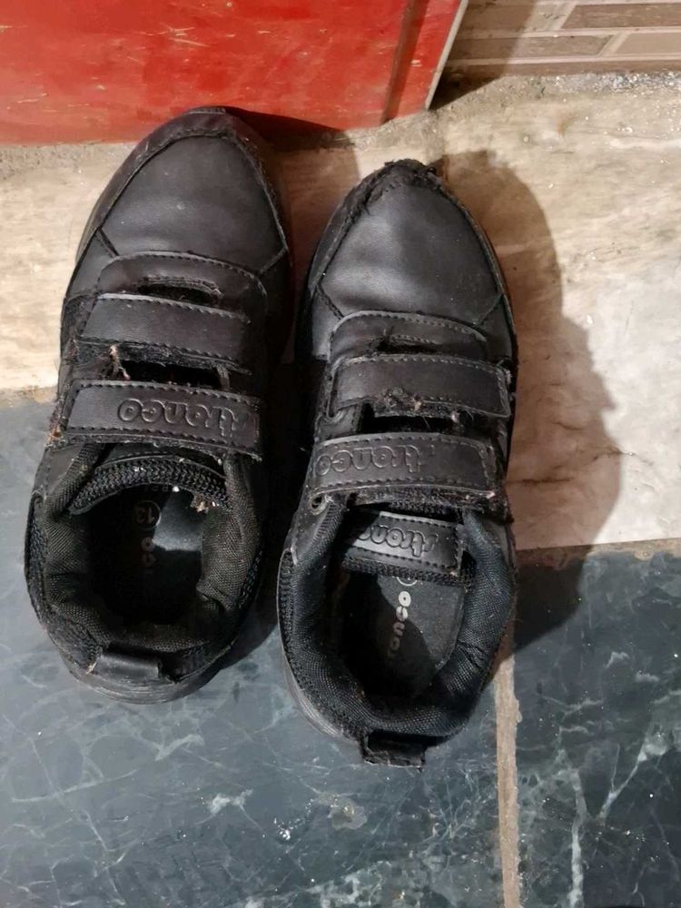 Trenco Kids' Black Casual Shoes