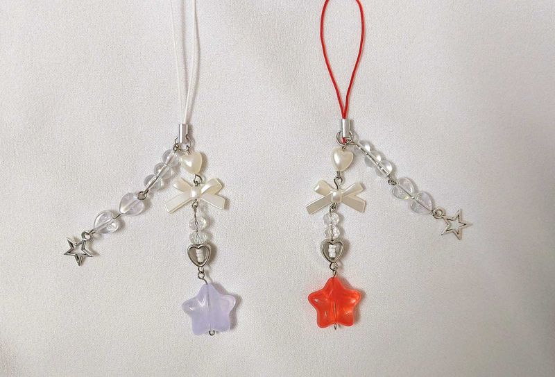 🌟 STAR MATCHING PHONE CHARM SET