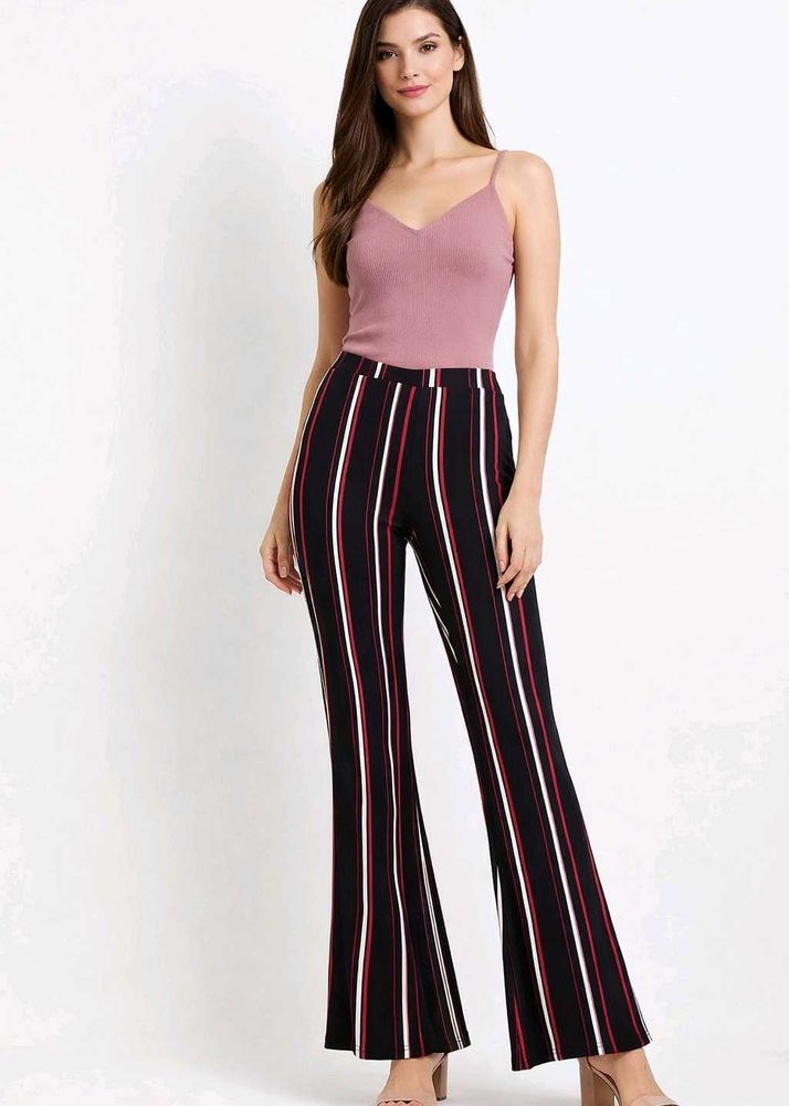 Shein - Brand New Striped Flared Pants