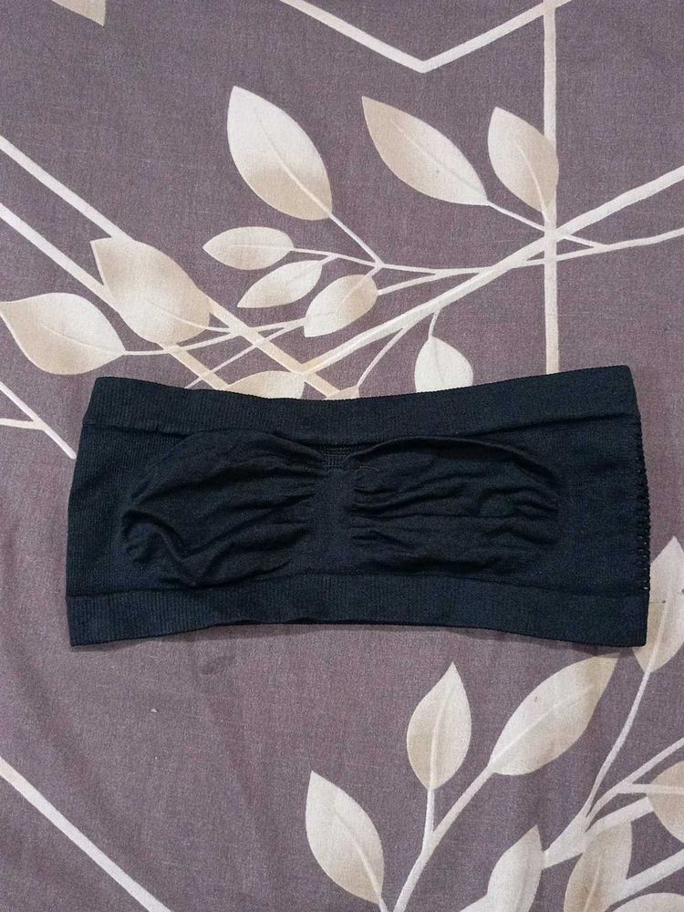 Black Tube Bra