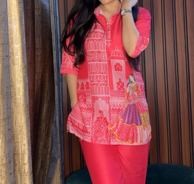 Soft Muslin Co-ord Set