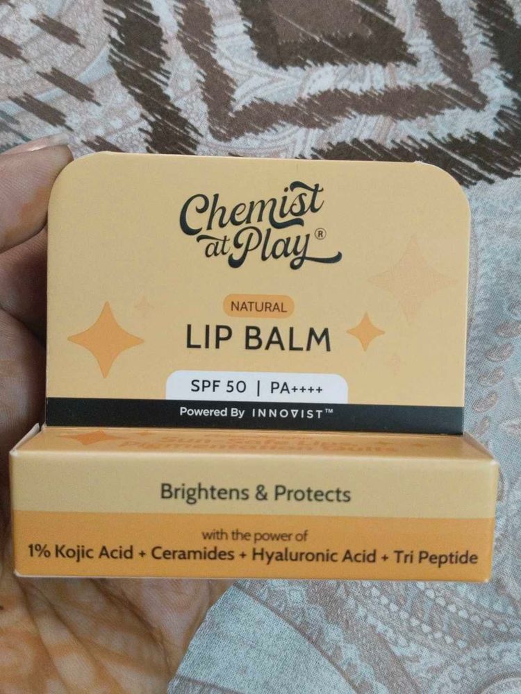 Chemist at Play Lip Balm SPF 50