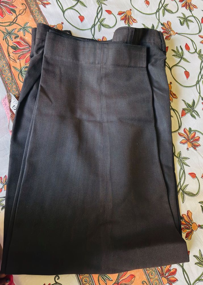 Men formal trouser chocolate brown color