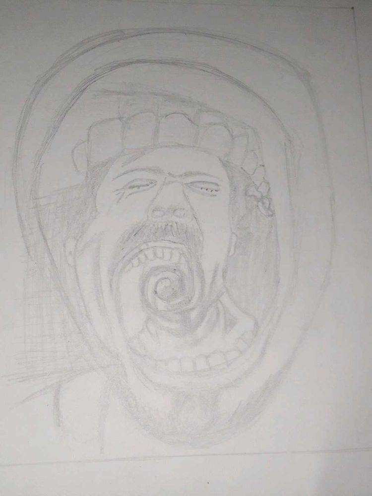 Spiral Figure Of  a Man