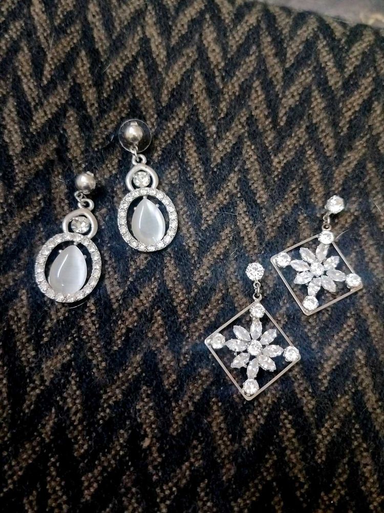 Combo Of 2 AD Earings