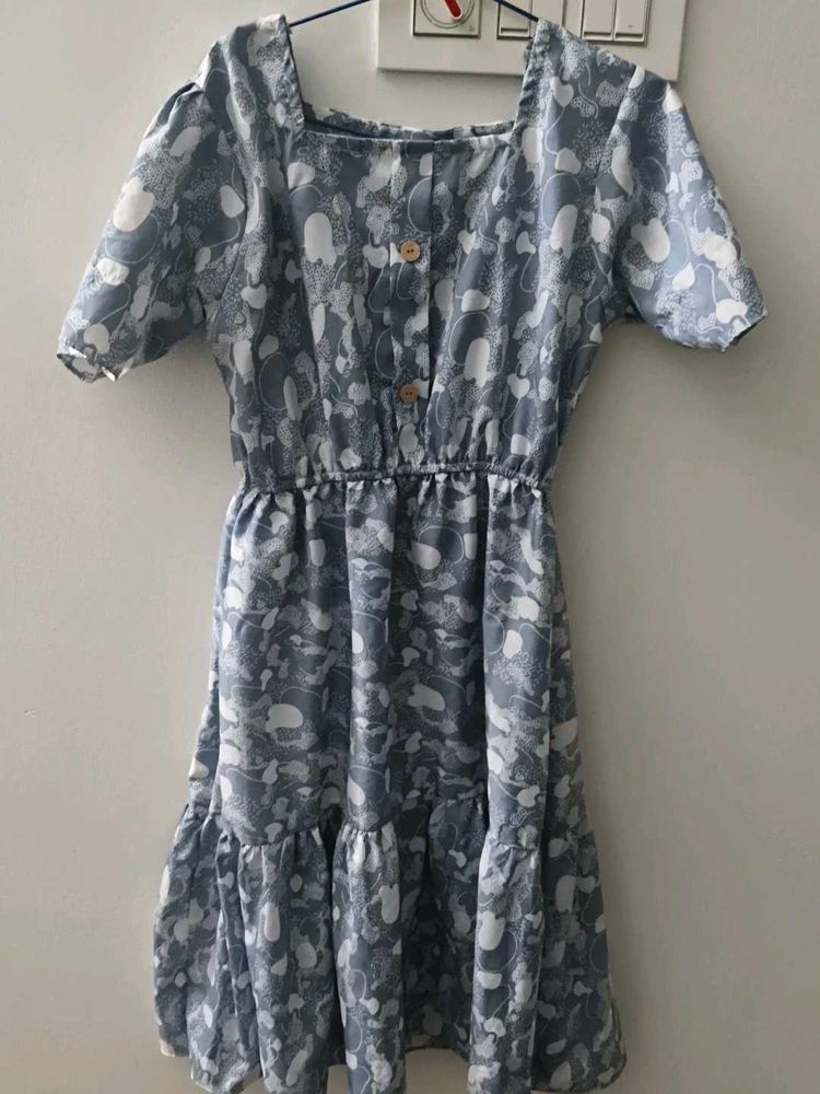Floral Print Casual Dress