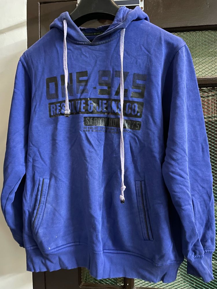 Resolve Outfitters Blue Hoodie