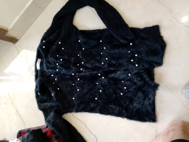 Black Feather Shrug