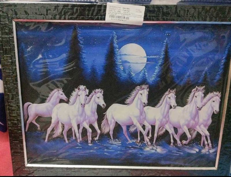 New Vaastu Horses Painting