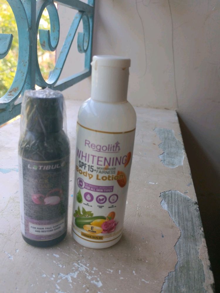 Combo Offer Hair Oil, Body Lotion New Update