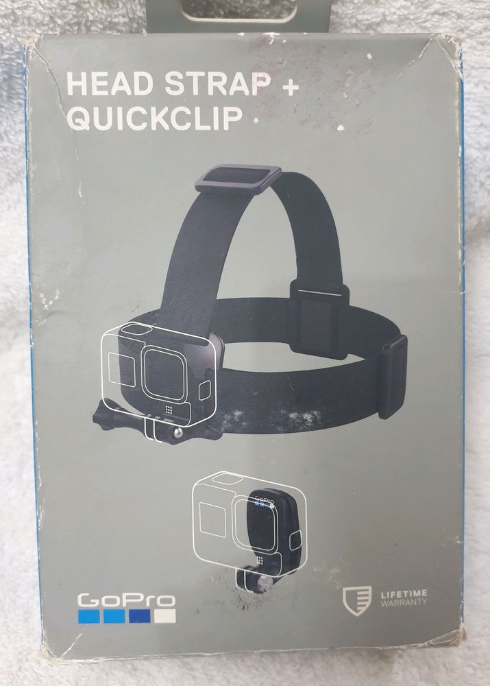 Gopro Head Strap + Quick Clip Go Pro Accessories