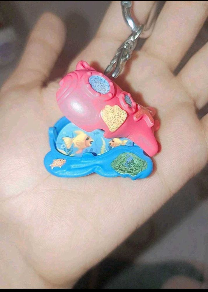 Handmade Cute Fish Shape Tank Keychain 🌊🐟🐠