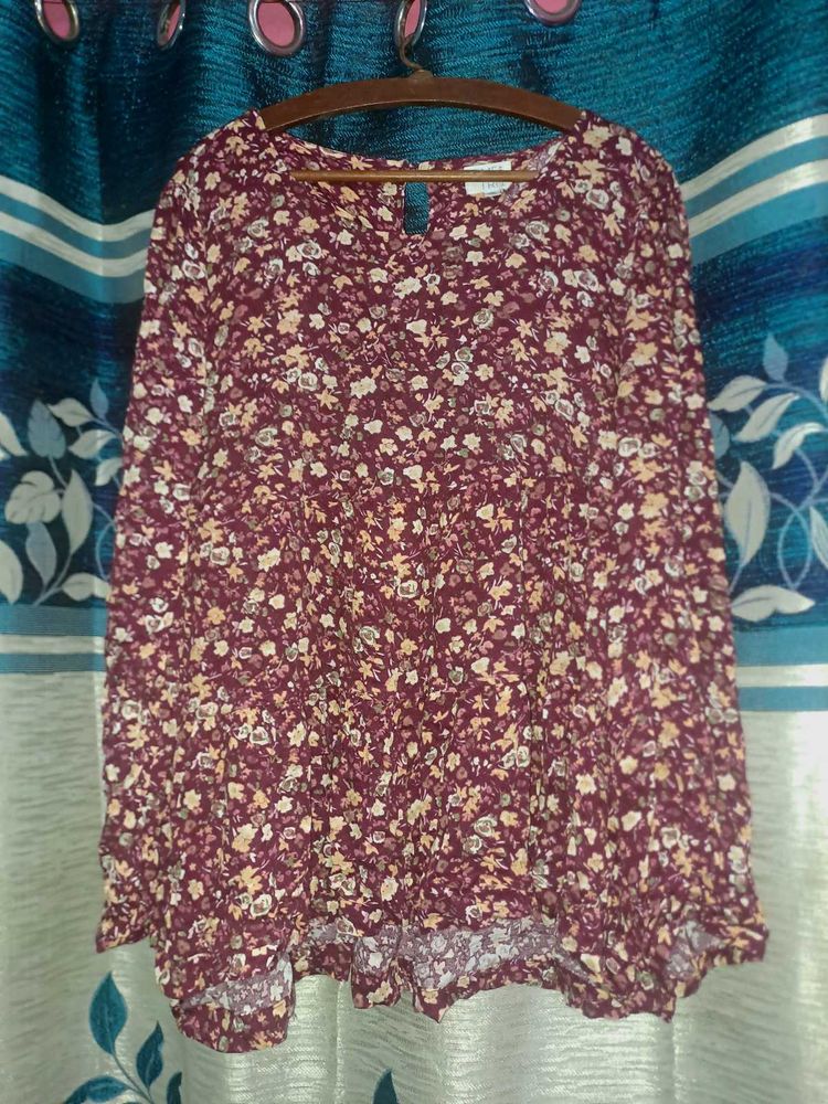 Floral Print Top