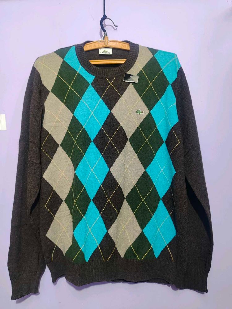 Lacoste Vintage 90s Sweater Mens Size L