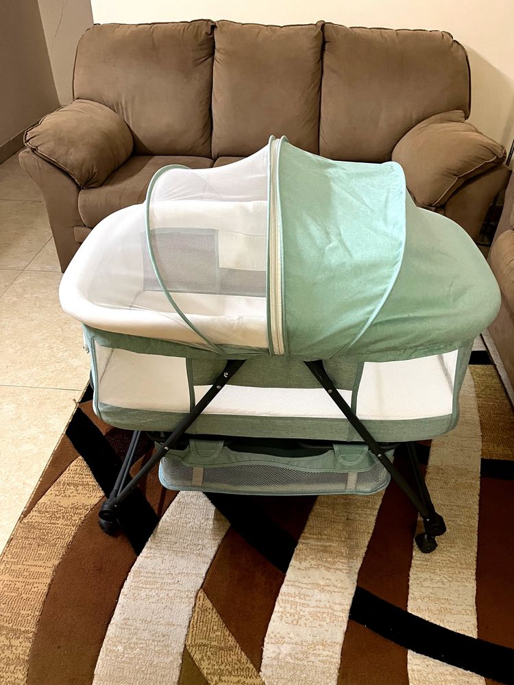 #SALE# Baby Cradle With Mattress #SALE#