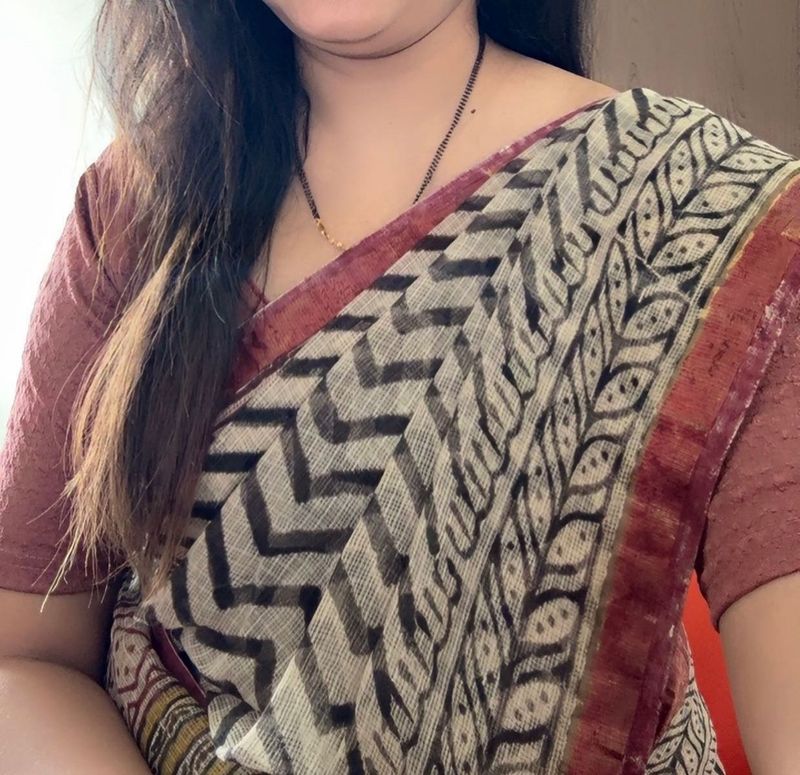 Elegant Printed Saree