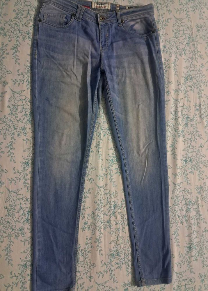 Light Wash Denim Jeans