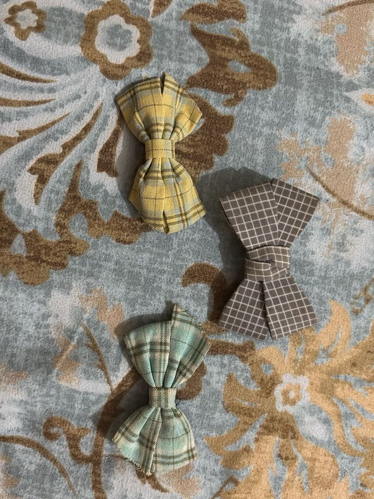 Cute Plaid Hair Bows