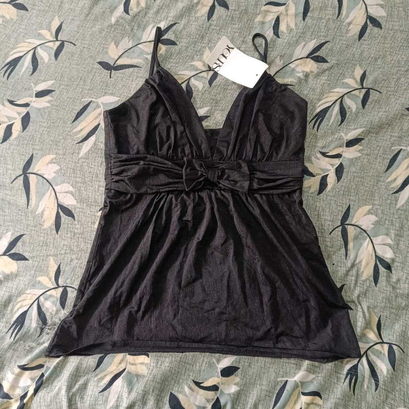 Elegant Black Cami Top