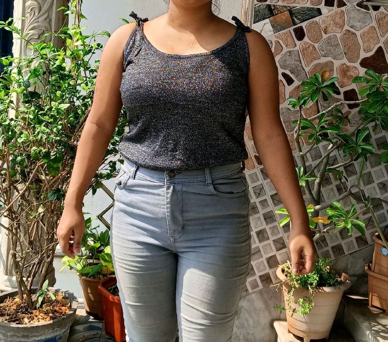 Tie Up Strap Top