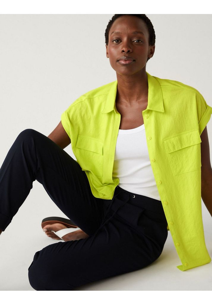 Marks &amp; Spencer Spread Collar Casual Shirt