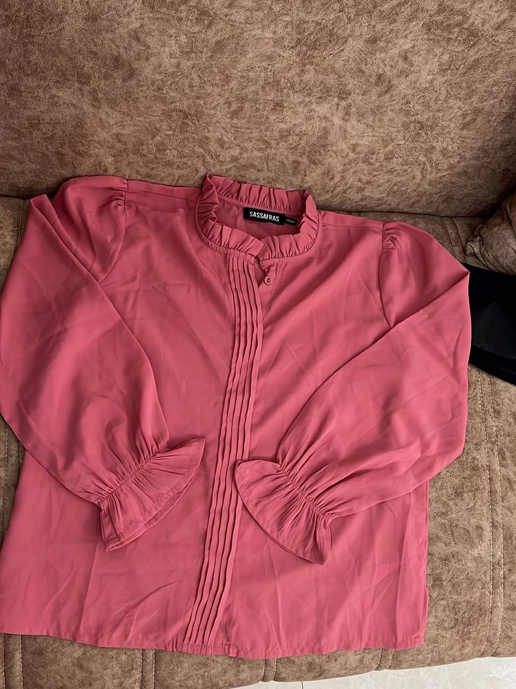 Elegant Pink Top