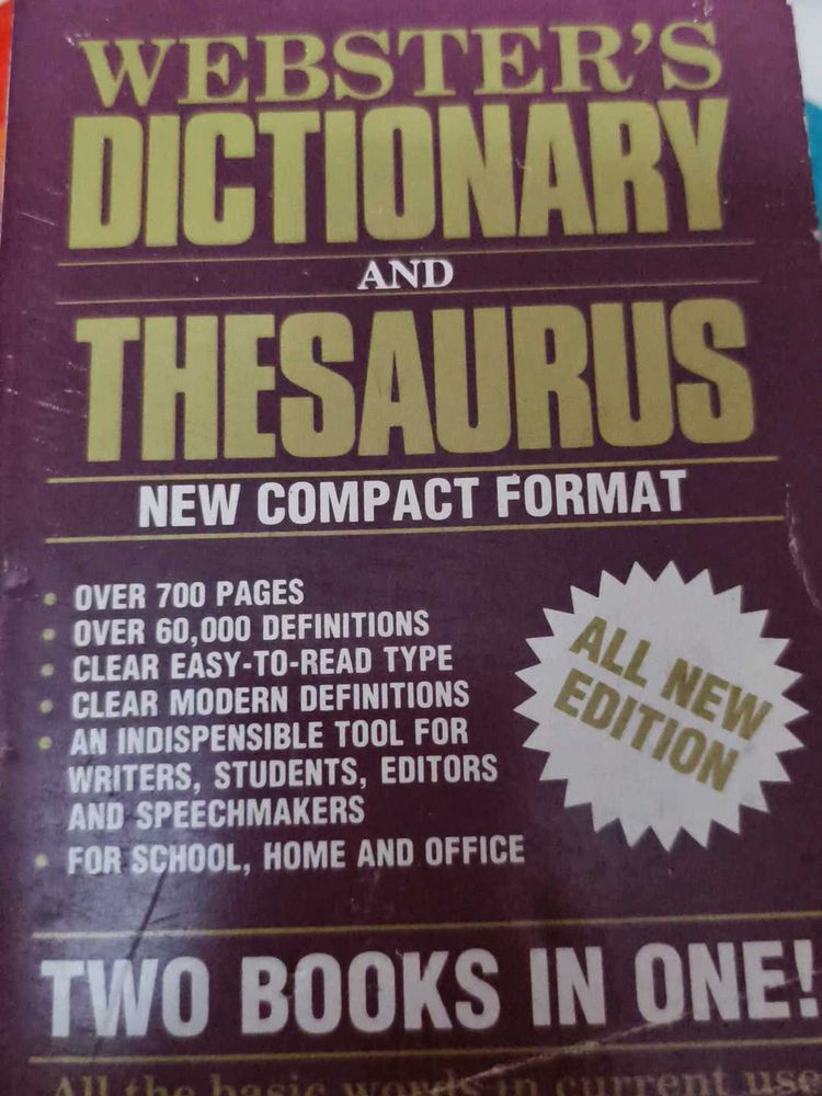 Webster&#39;s Dictionary